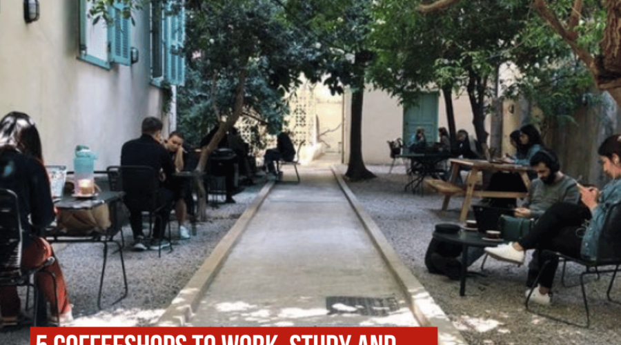 5 Coffeeshops to Work and Study in Beirut
